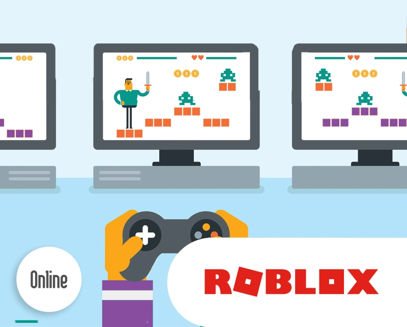 Junior Roblox Games Developer (5 srečanj) interaktivni ONLINE tečaj - (10-12 let)